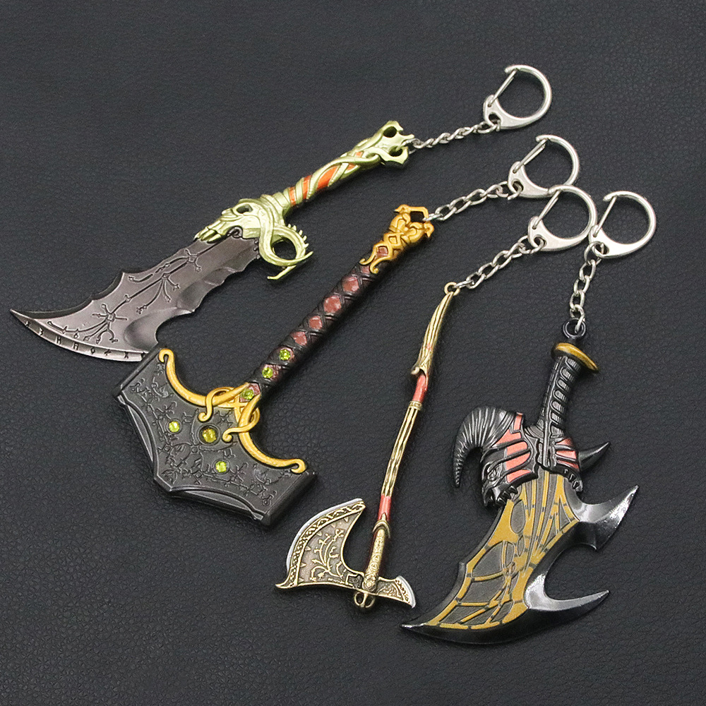 Keyblade Cosplay Prop - Jogo deus da guerra: ragnarok chaveiro