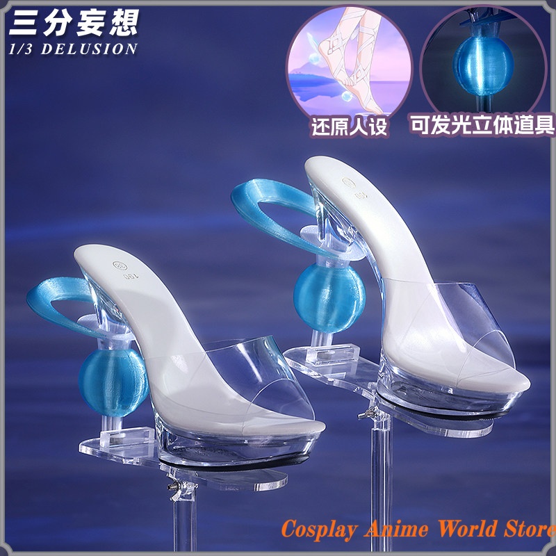 Prop Para Cosplay - Sapatos de Cosplay Damselette Columbina de