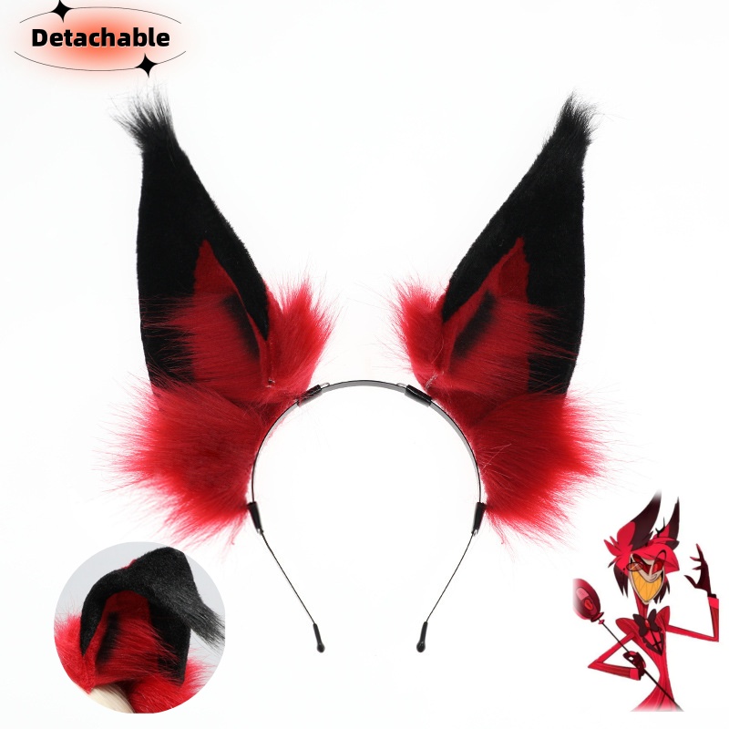 Detachable Cosplay Prop - 2024 quente anime alastor cosplay headwear