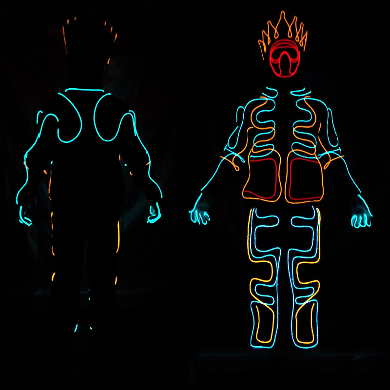 Led El Wire - El fio led iluminar roupas led
