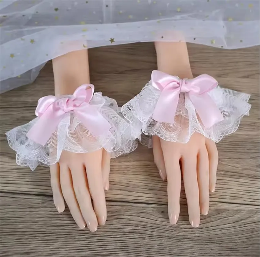 Cosplay Prop Bow - Japonês feminino meninas lolita multicolorido arco