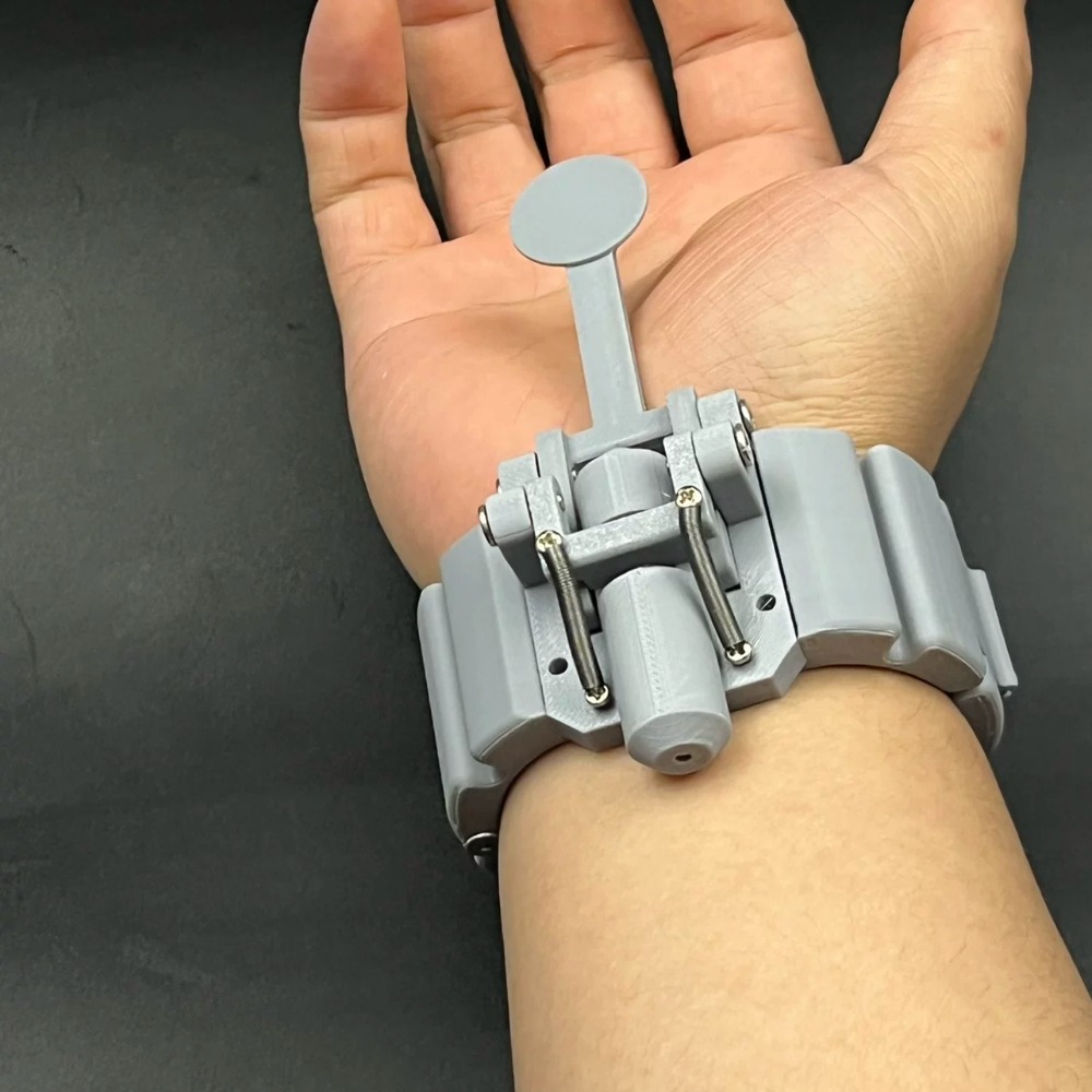 Cosplay Prop 3D Print Settings - Lançador de Teia de Aranha Impresso