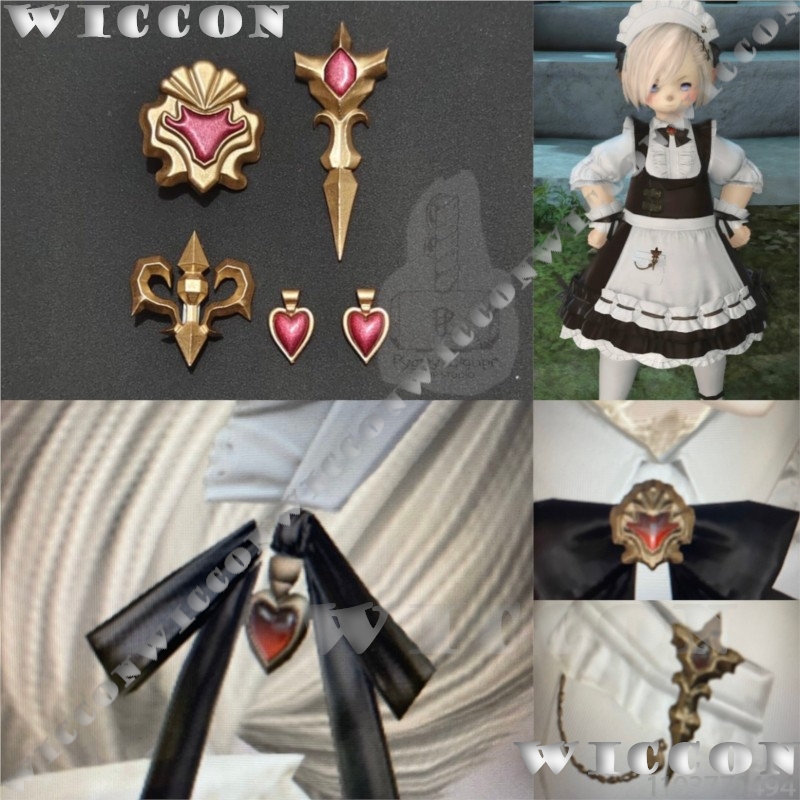 Cosplay Prop 3D Print Settings - Conjunto de Acessórios Clássicos para Uniforme