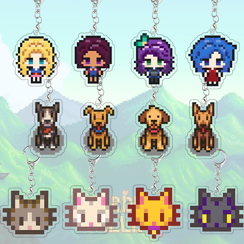 Cosplay Floating Prop - Chaveiro de Acrílico Stardew Valley: Haley,