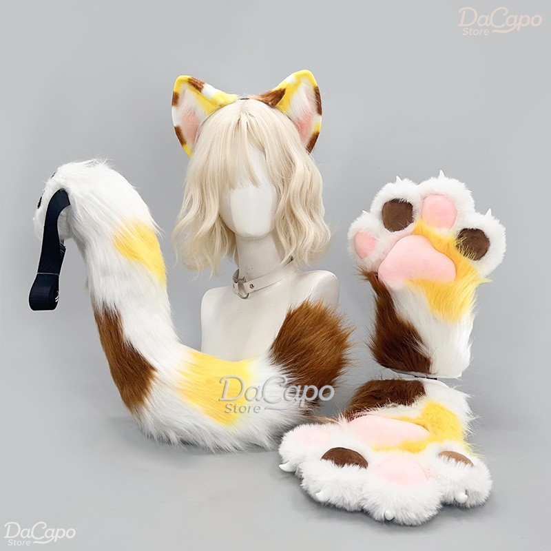 Kig Kigurumi Gato Calico: Conj - Cosplay Prop Kit avaliação e preço