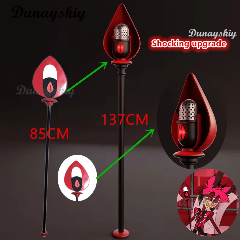 Alastor cosplay adereços hazbi - Detachable Cosplay Prop avaliação e preço