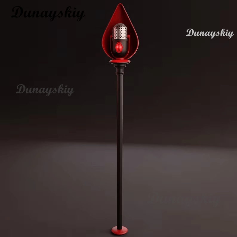 Alastor cosplay adereços hazbi - Detachable Cosplay Prop avaliação e preço