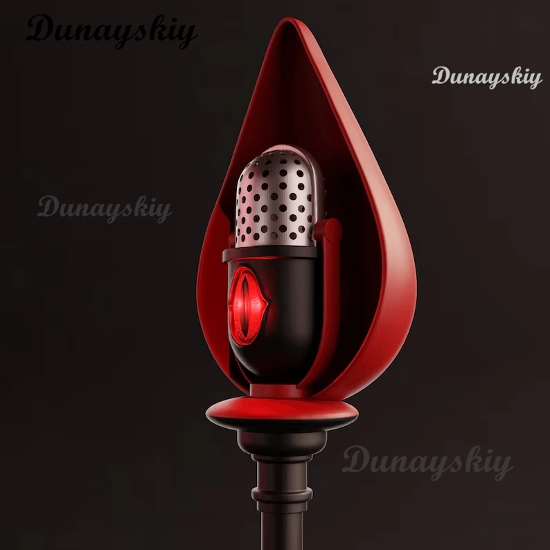 Alastor cosplay adereços hazbi - Detachable Cosplay Prop avaliação e preço