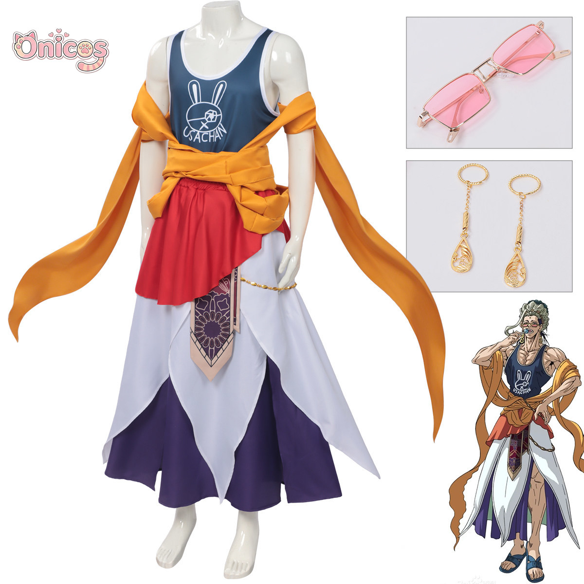 Fantasia de Cosplay do Buda de - Prop Para Cosplay avaliação e preço