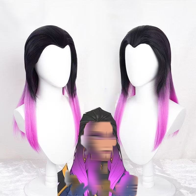 Peruca de Cosplay Reyna Anime  - Wig Fiber Net avaliação e preço