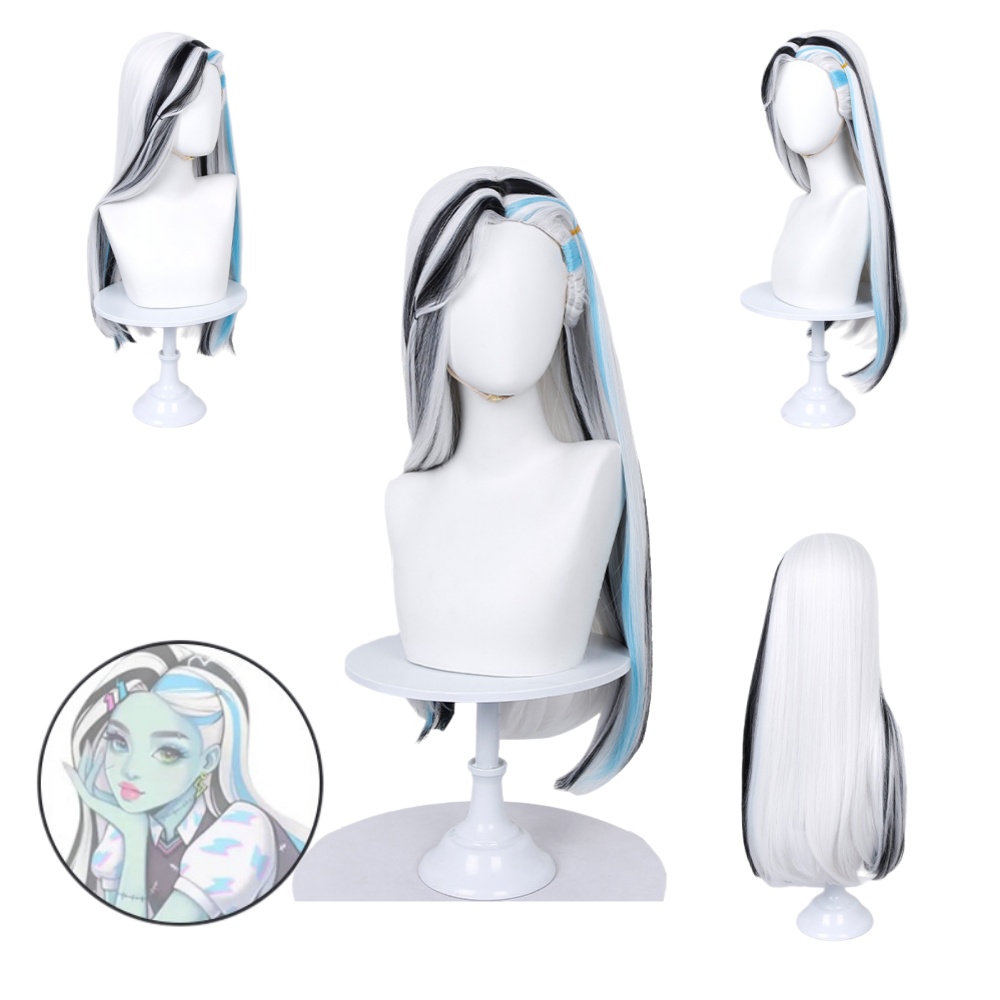 Peruca de Cosplay Anime Franki - Wig Fiber Net avaliação e preço
