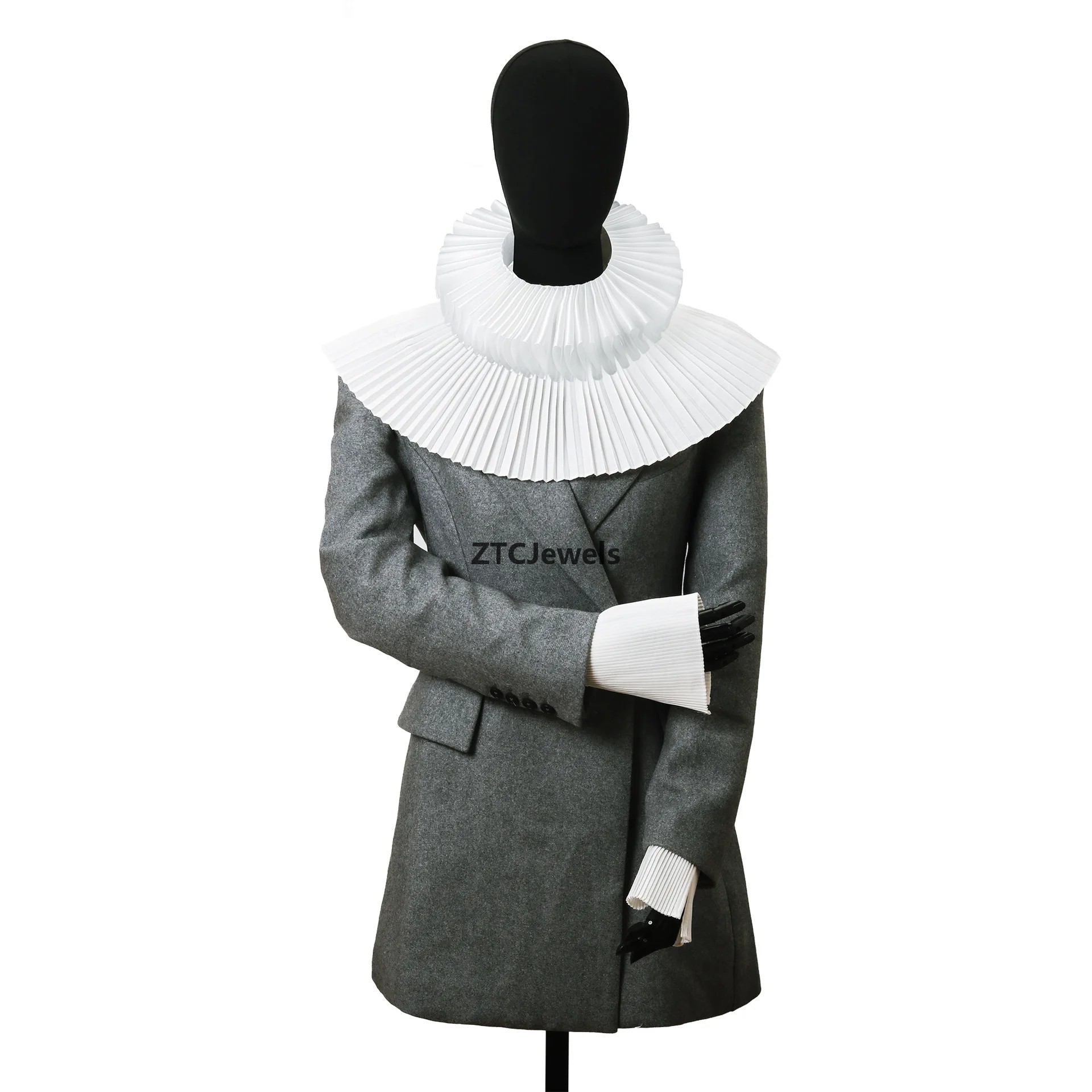 Colar Falso Destacável em Form - Detachable Cosplay Prop avaliação e preço
