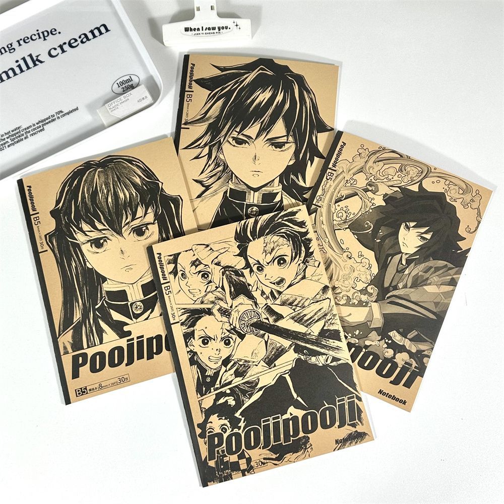 Caderno estilo Demon Slayer B5 - Cosplay Prop Designer avaliação e preço