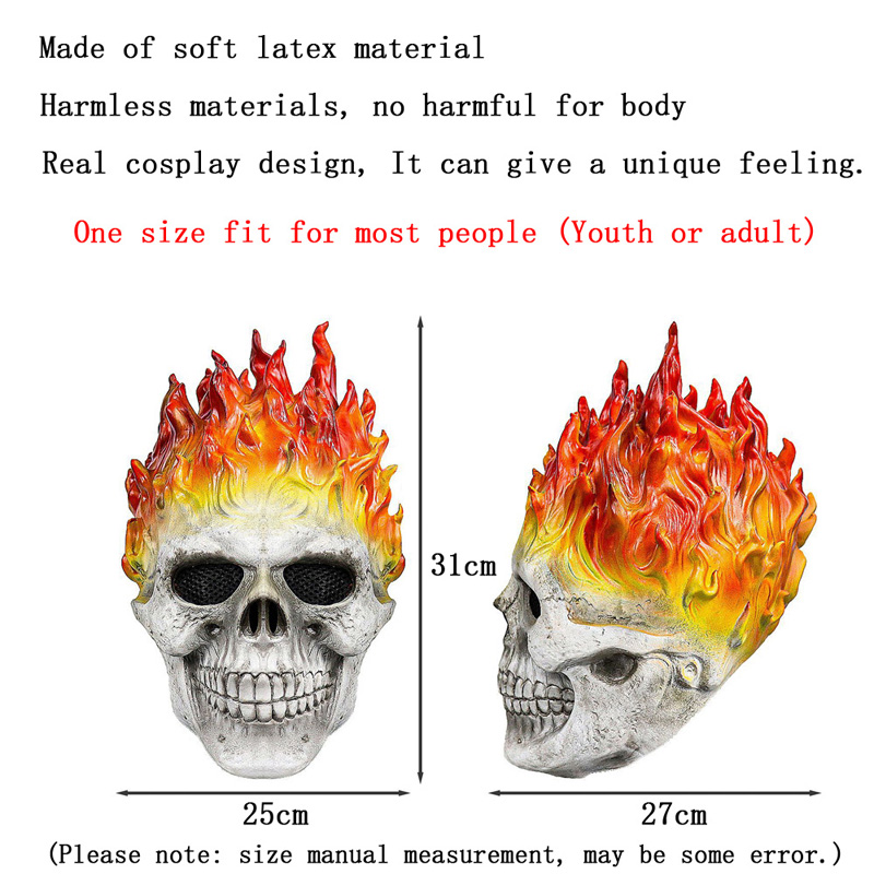 Único cosplay chama esqueleto  - Cosplay Flame Prop avaliação e preço