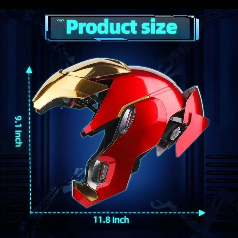 Capacete Vestível MK50 Homem d - Cosplay Prop Designer avaliação e preço