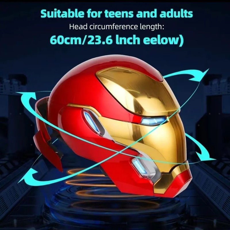 Capacete Vestível MK50 Homem d - Cosplay Prop Designer avaliação e preço