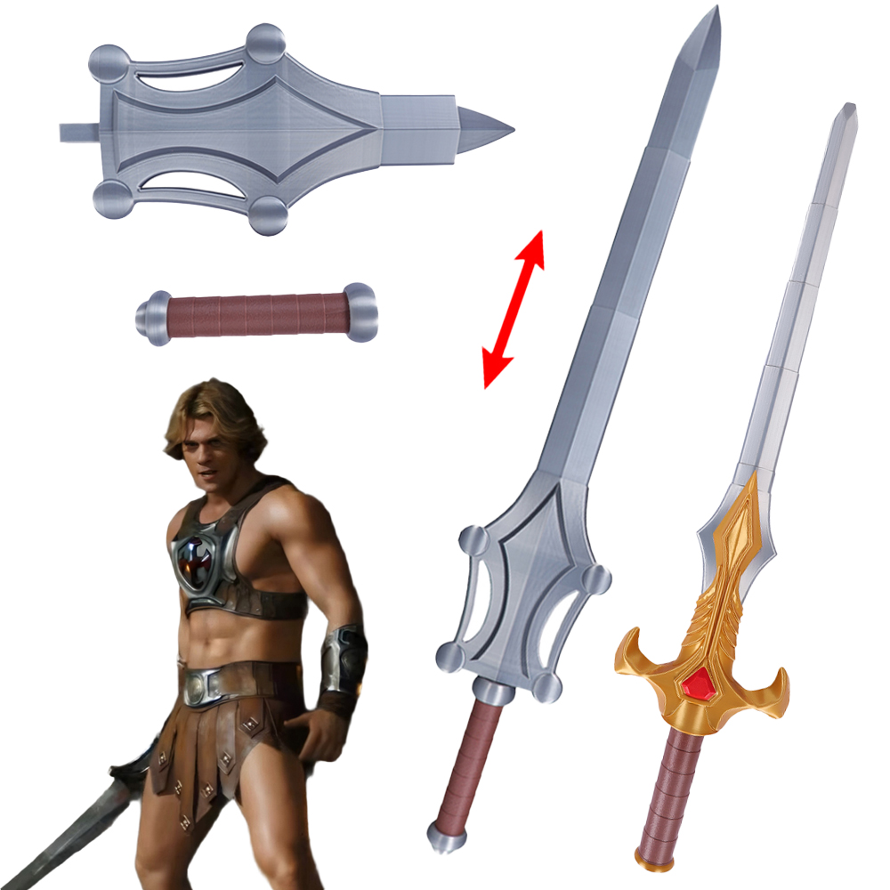 Espada de Poder Fantasia He-Te - Cosplay Prop Dagger avaliação e preço