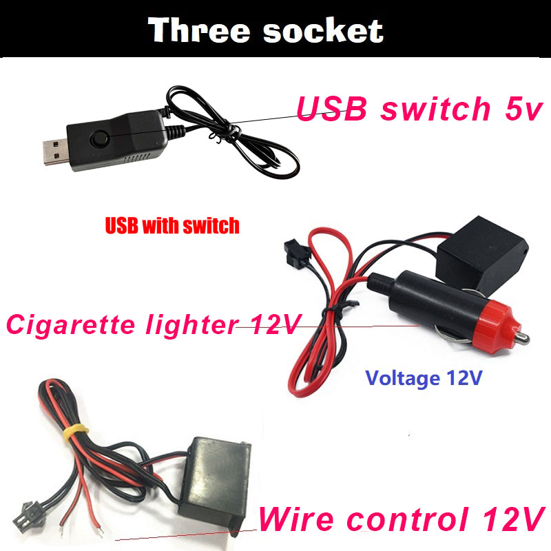 10m/3m/5m neon led tiras de il - Led El Wire avaliação e preço