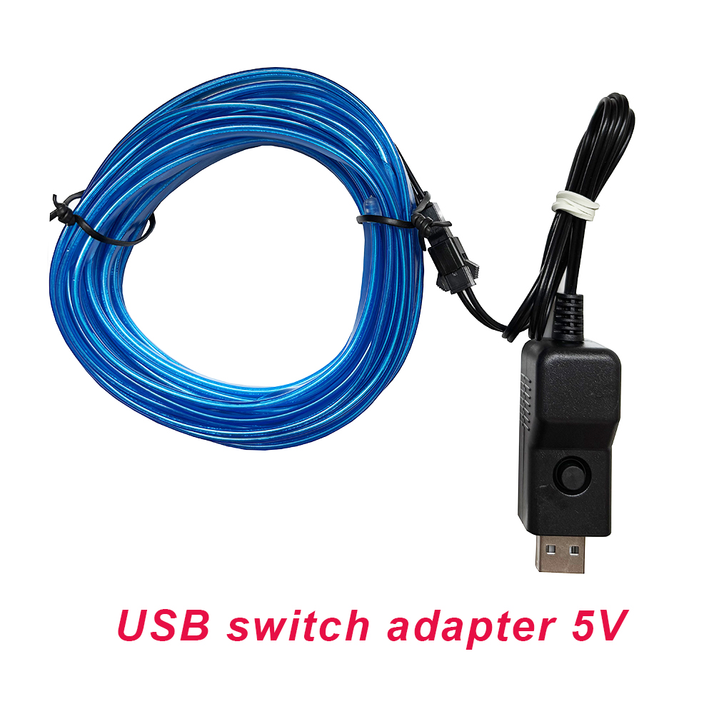 10m/3m/5m neon led tiras de il - Led El Wire avaliação e preço