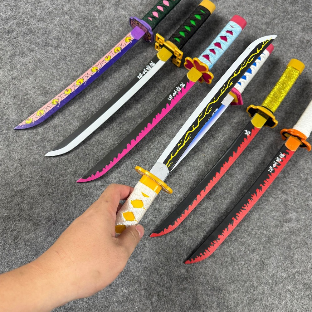 16 polegada tomioka giyuu kata - Cosplay Prop Katana avaliação e preço