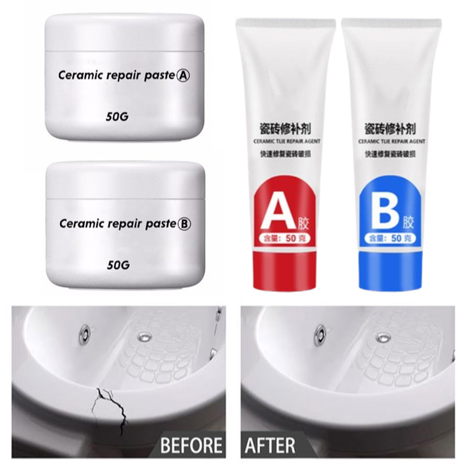 Adesivo AB para Reparo de Azul - Contact Cement Glue avaliação e preço