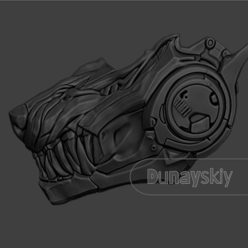 Máscara de Cosplay Valko Wolf  - Cosplay Prop 3D Print Settings avaliação e preço