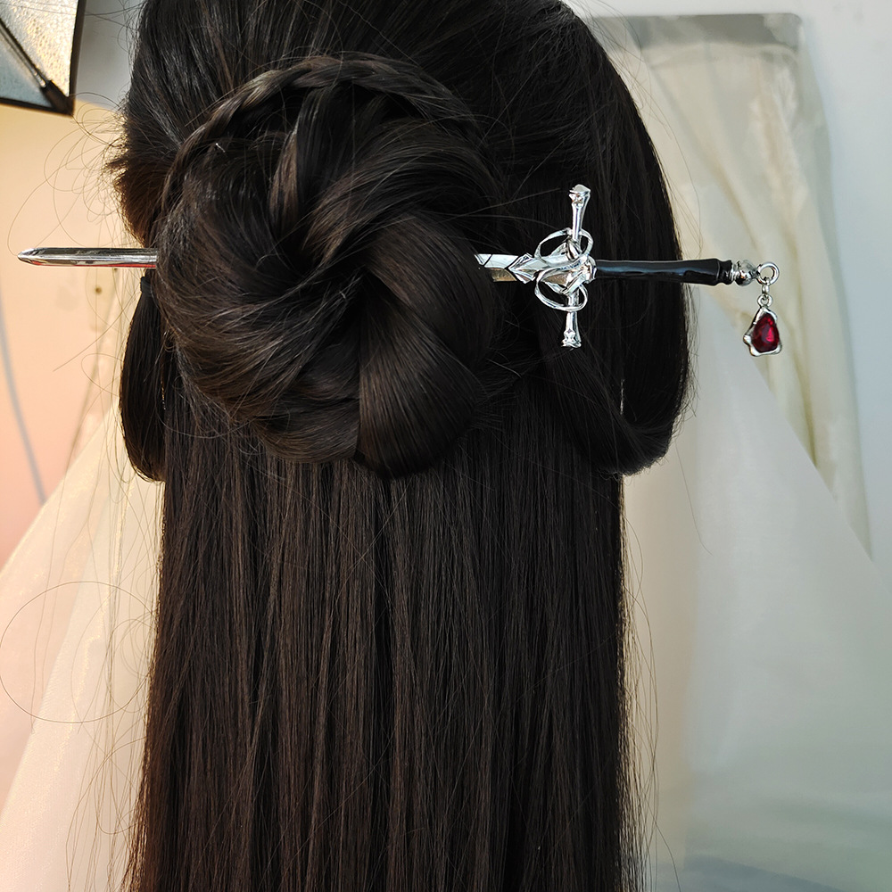 Pauzinho de Cabelo em Formato  - Cosplay Prop Dagger avaliação e preço
