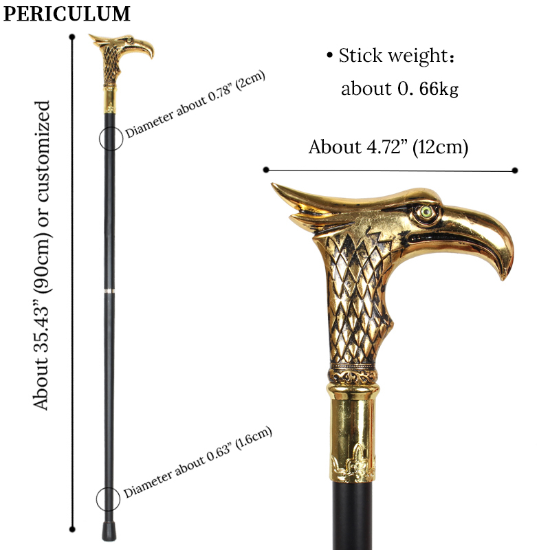 Bengala Decorativa Vintage com - Detachable Cosplay Prop avaliação e preço