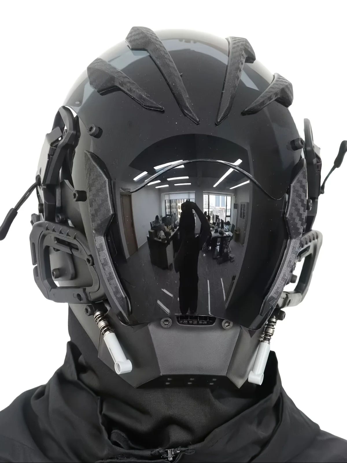 Máscara Futurista Cyberpunk, A - Cosplay Prop Designer avaliação e preço