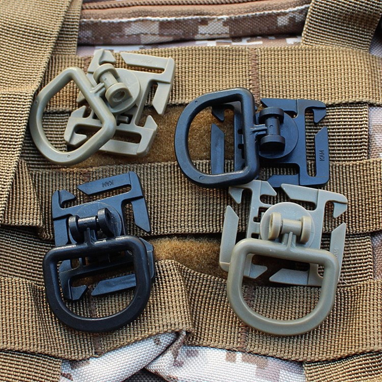 4 pçs 360 rotação d-ring clipe - D Ring Strap avaliação e preço