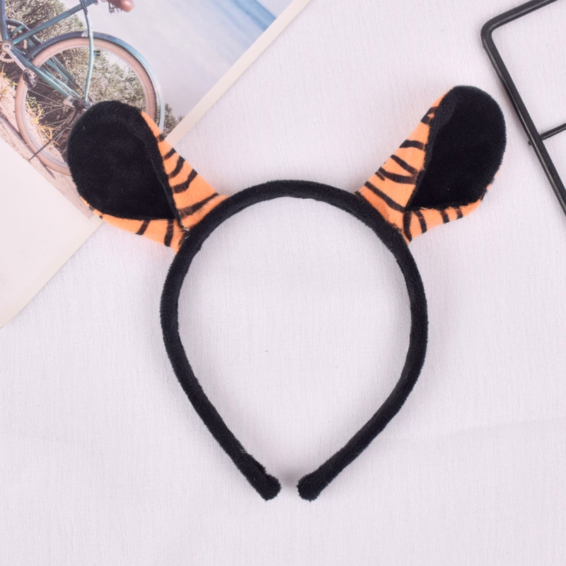 Tigre conjunto traje orelhas d - Cosplay Prop Kit avaliação e preço