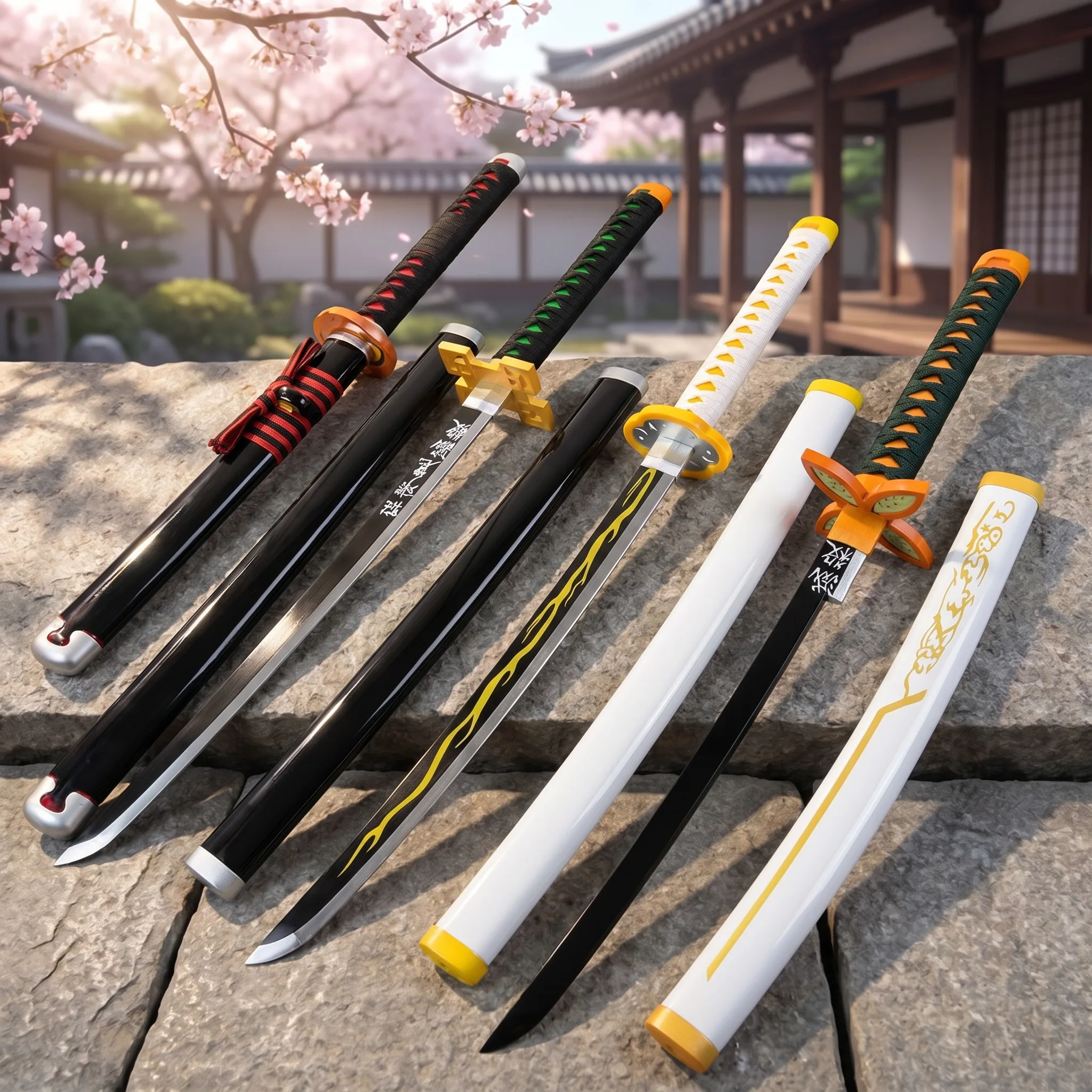 72 104cm Katana Demon Slayer T - Cosplay Prop Katana avaliação e preço