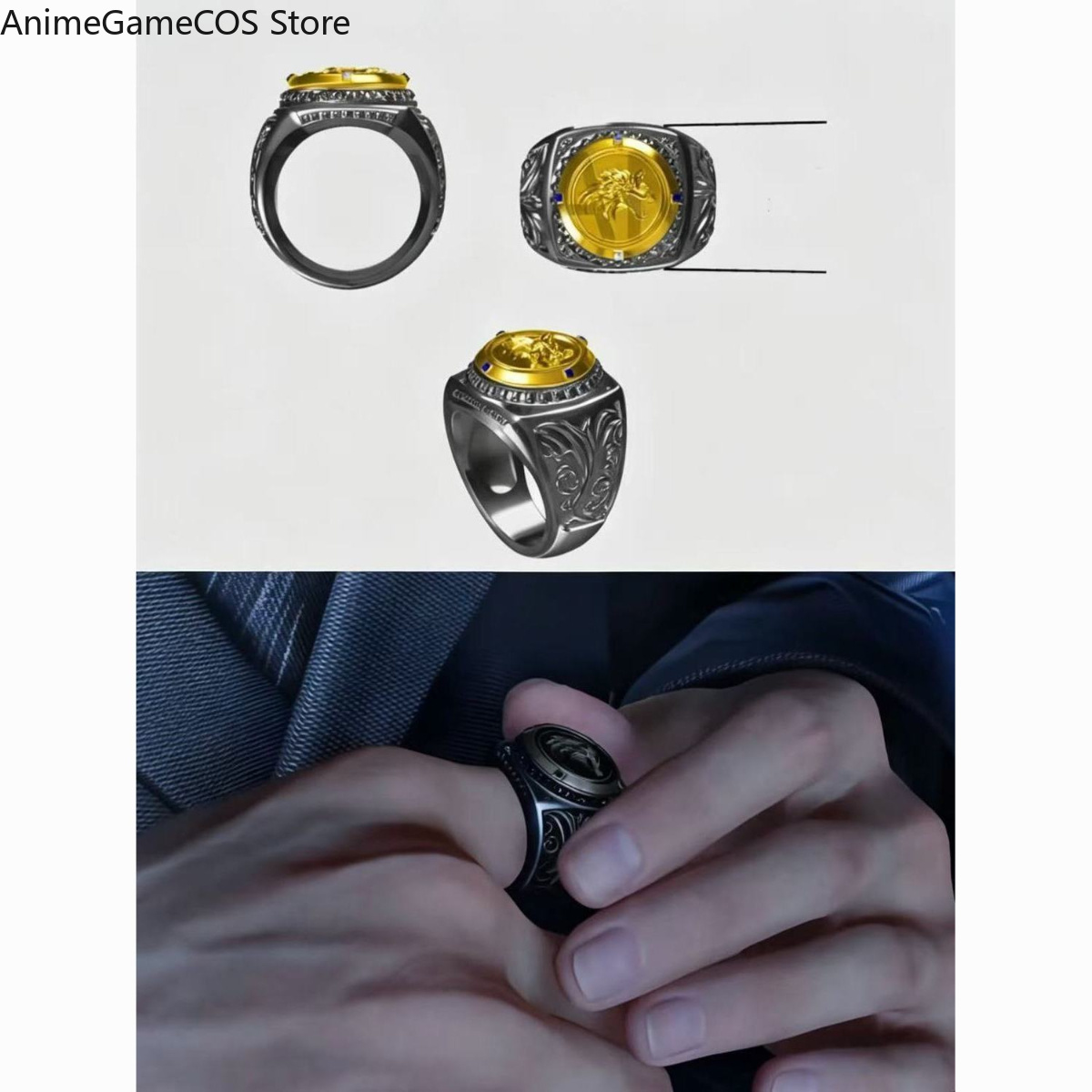 Anéis de Dedo de Cosplay Valko - Prop Para Cosplay avaliação e preço