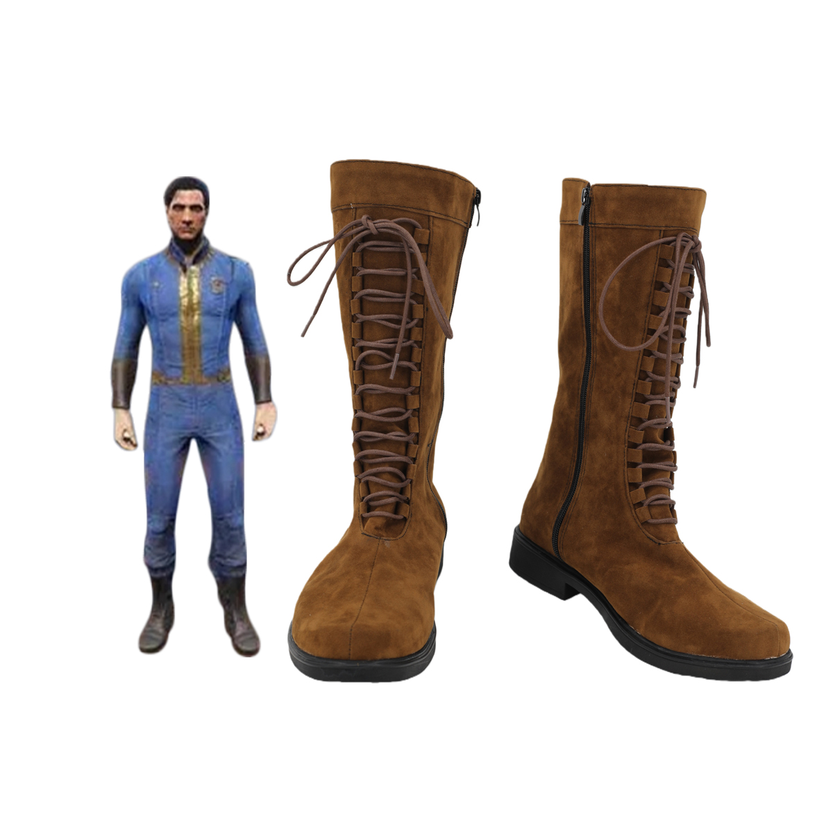 Fallout 4 vault terno cosplay  - Fallout Cosplay Prop avaliação e preço