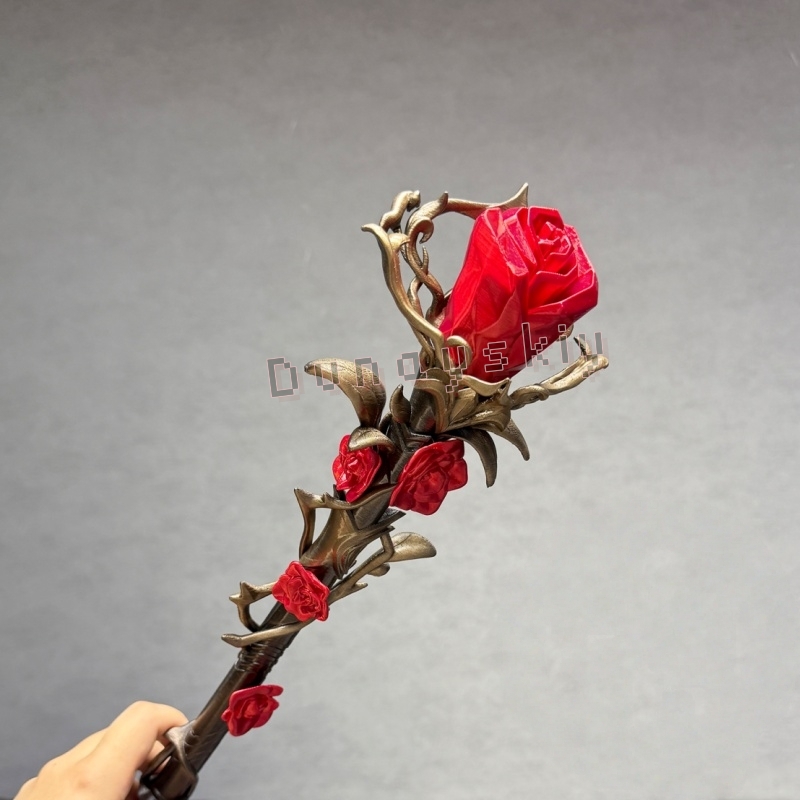 Varinha Sylus Staff Silver Win - Cosplay Prop 3D Print Settings avaliação e preço