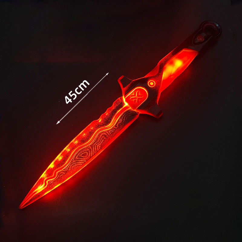 Brinquedo de Acrílico Valorant - Cosplay Prop Dagger avaliação e preço