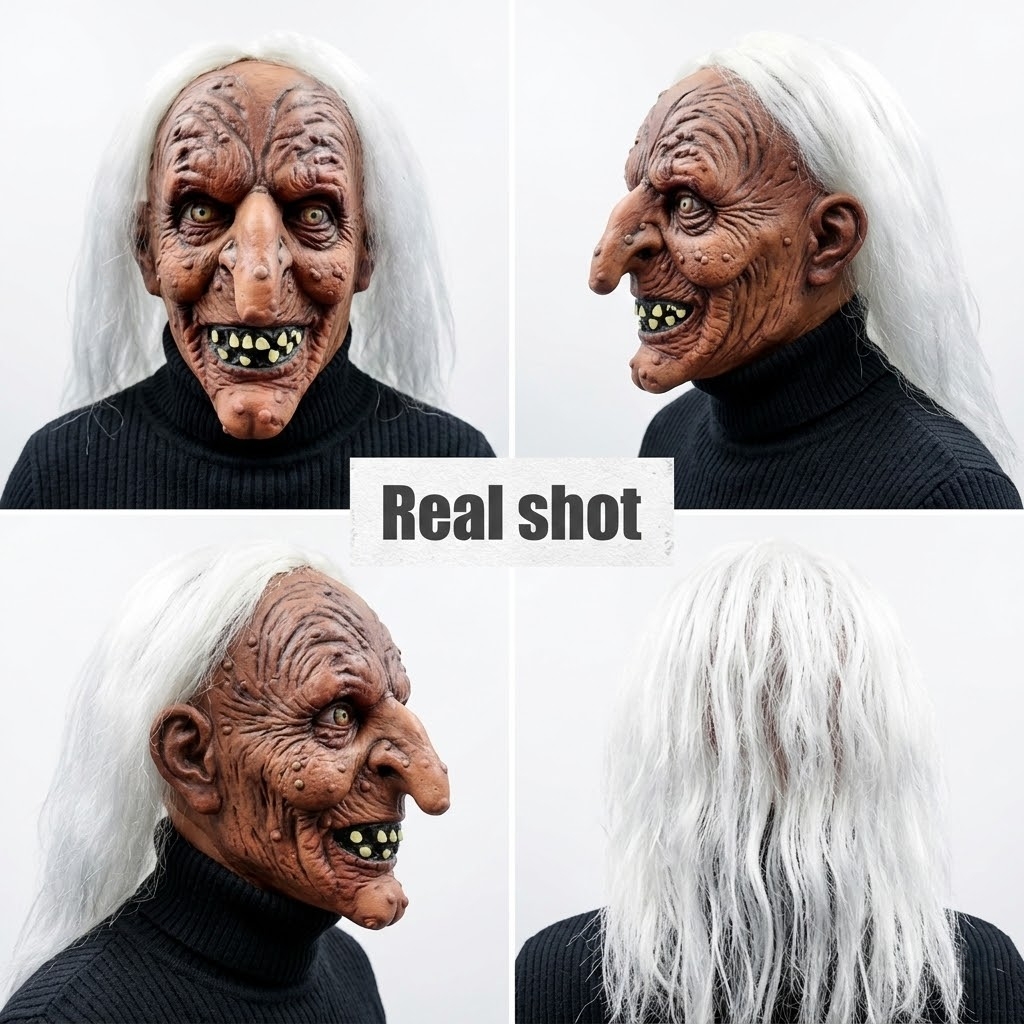 Máscara de Látex Criativa de B - Cosplay Prop Designer avaliação e preço