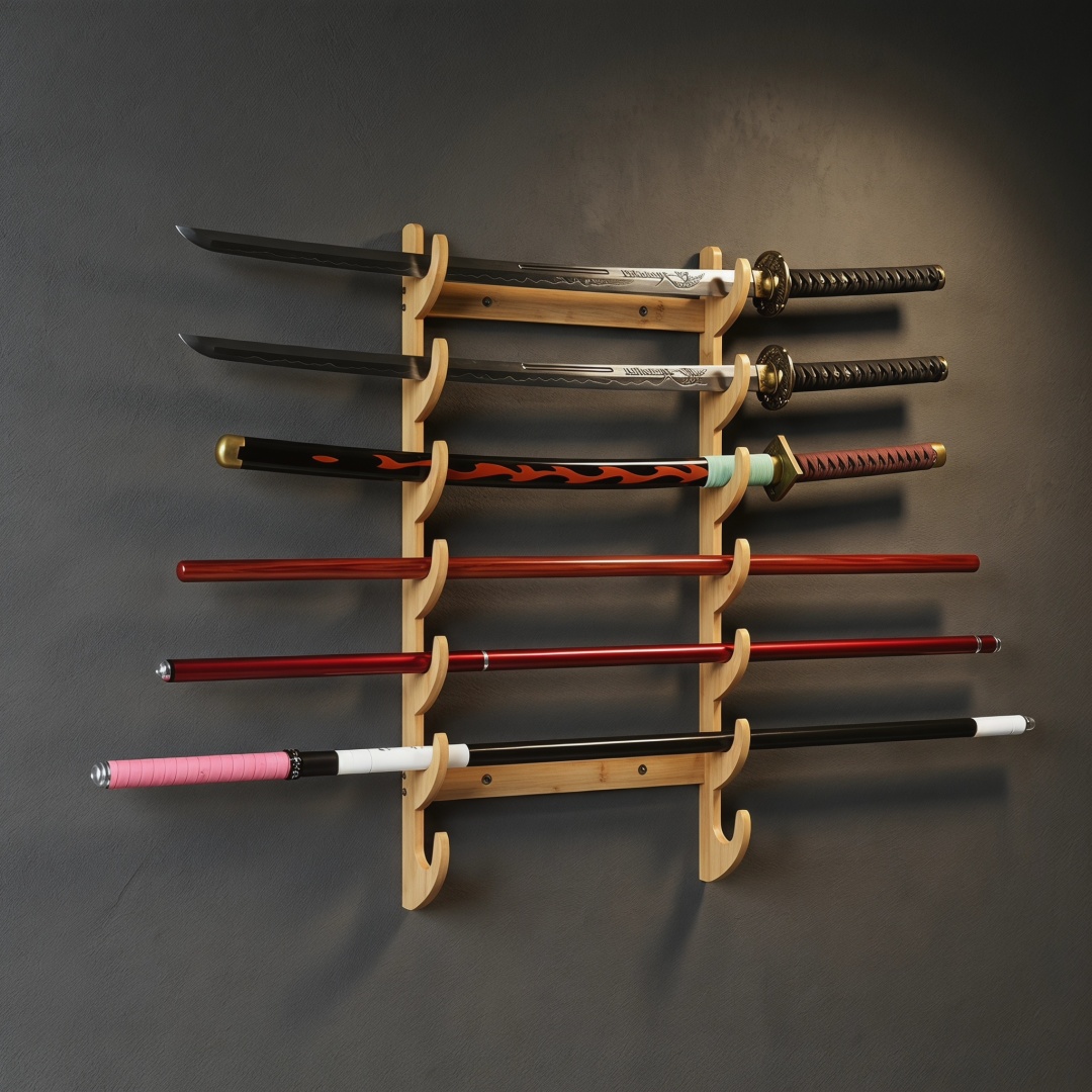 Suporte de Parede de 8 Camadas - Cosplay Prop Dagger avaliação e preço