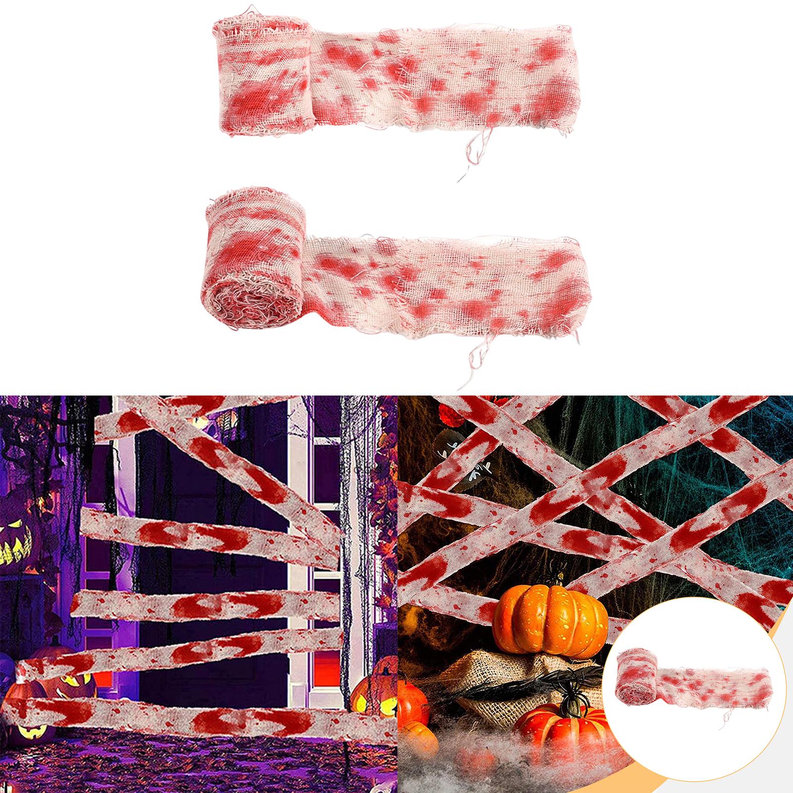 Halloween assustador pano foto - Easy Cosplay Prop avaliação e preço