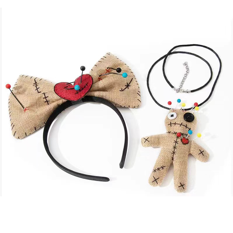 Halloween Voodoo Doll Headband - Voodoo Cosplay And Prop avaliação e preço