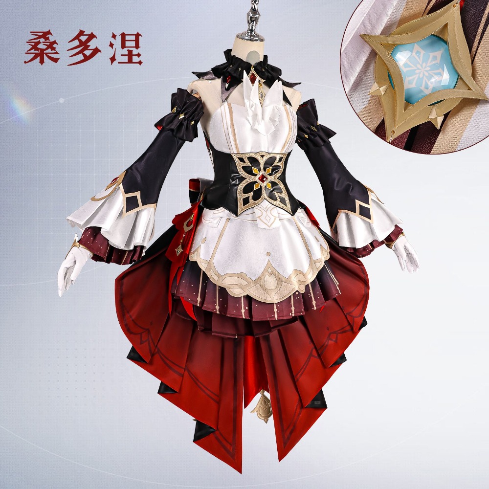 Fantasia Completa de Cosplay S - Prop Para Cosplay avaliação e preço