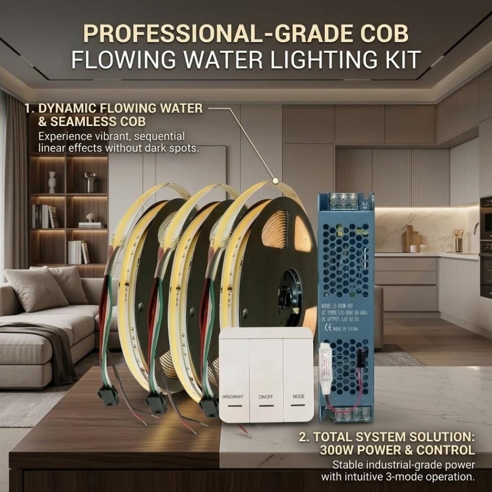 Fita de LED COB WS2811 IC DC24 - Led El Wire avaliação e preço