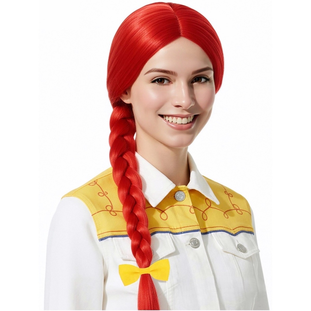 Vermelho brilhante 61cm longa  - Cosplay Prop Bow avaliação e preço