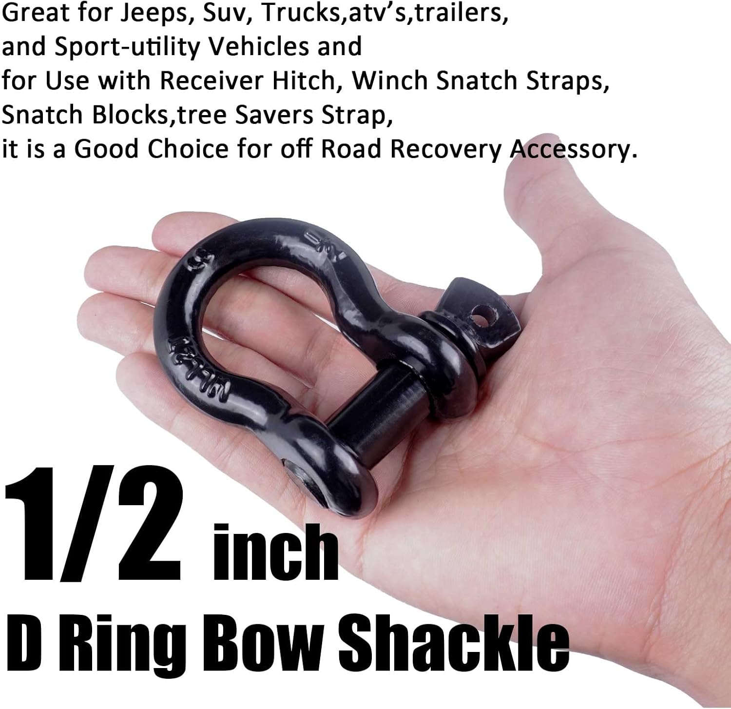 Manilha de Anel D de 1/2 poleg - D Ring Strap avaliação e preço
