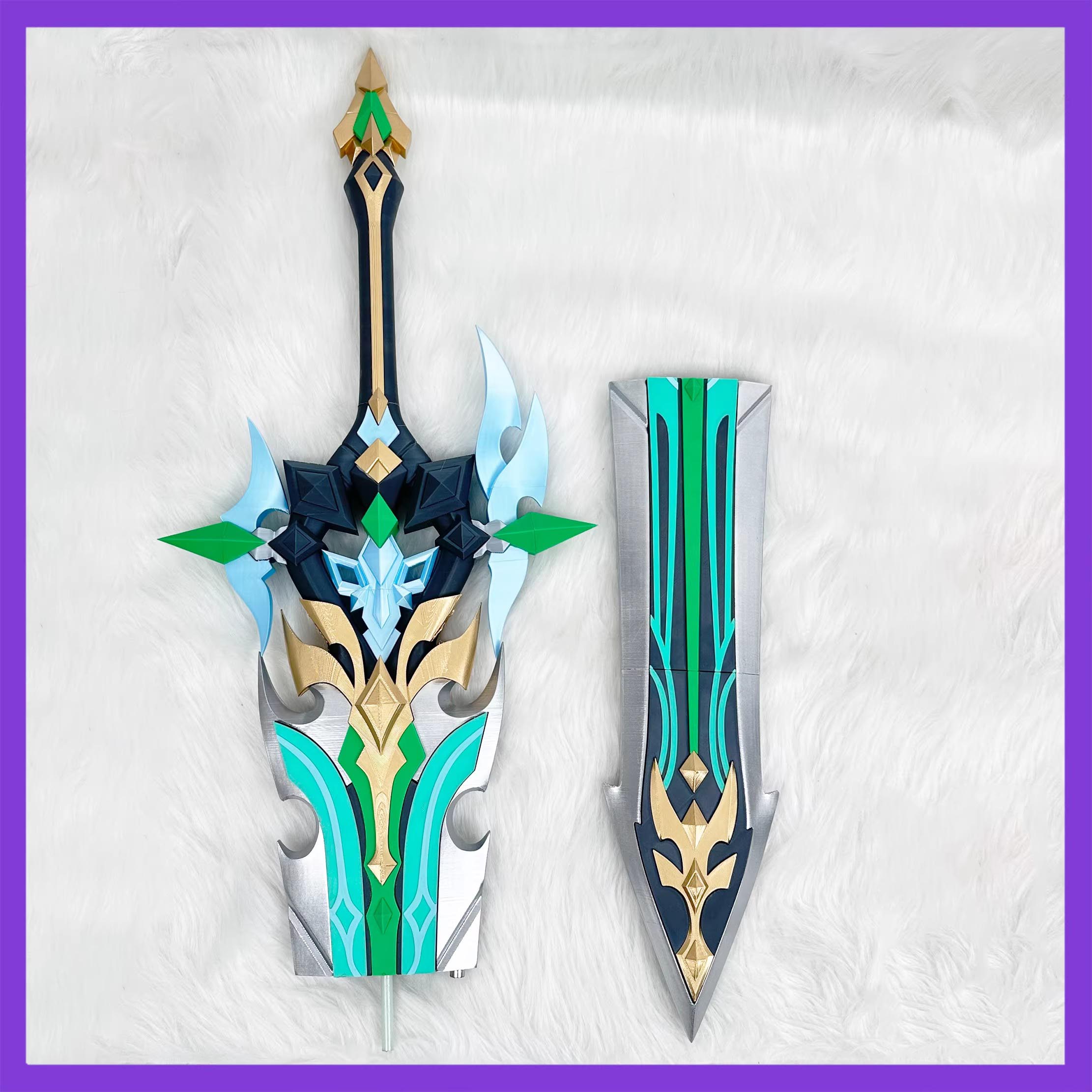 Acessórios de Cosplay Genshin  - Detachable Cosplay Prop avaliação e preço