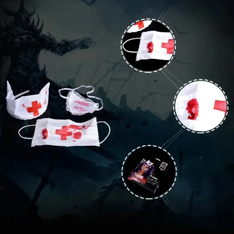 Enfermeira sangrenta Kit Traje - Cosplay Prop Kit avaliação e preço