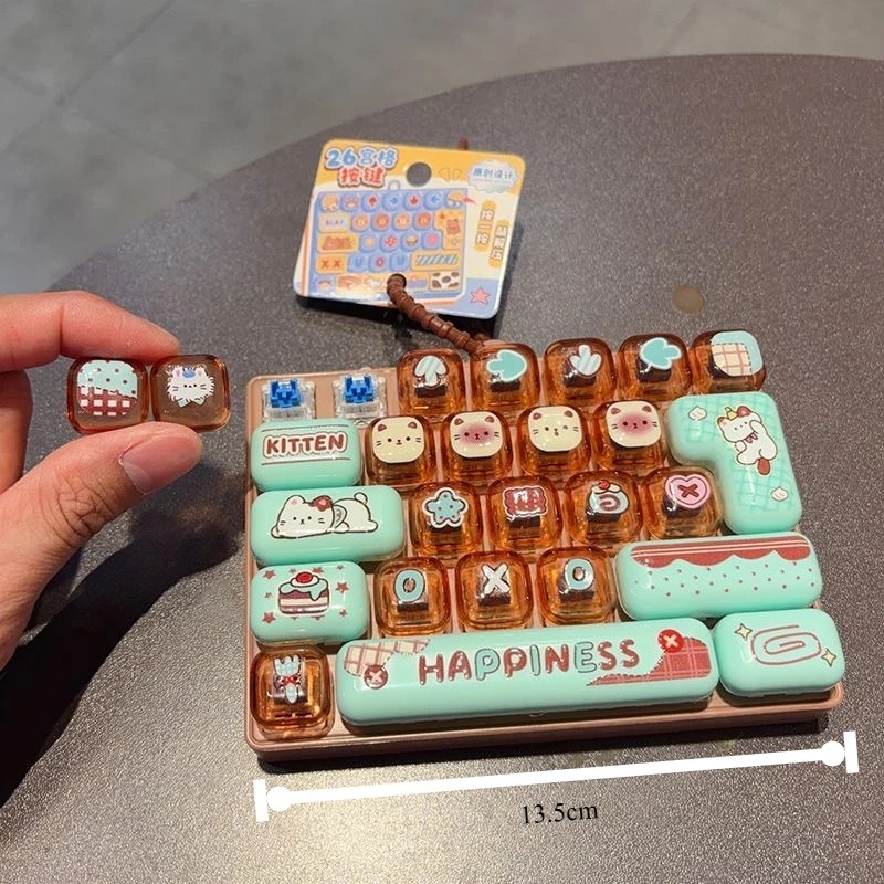 Chaveiro de Teclado com Keycap - Cosplay Fire Prop avaliação e preço