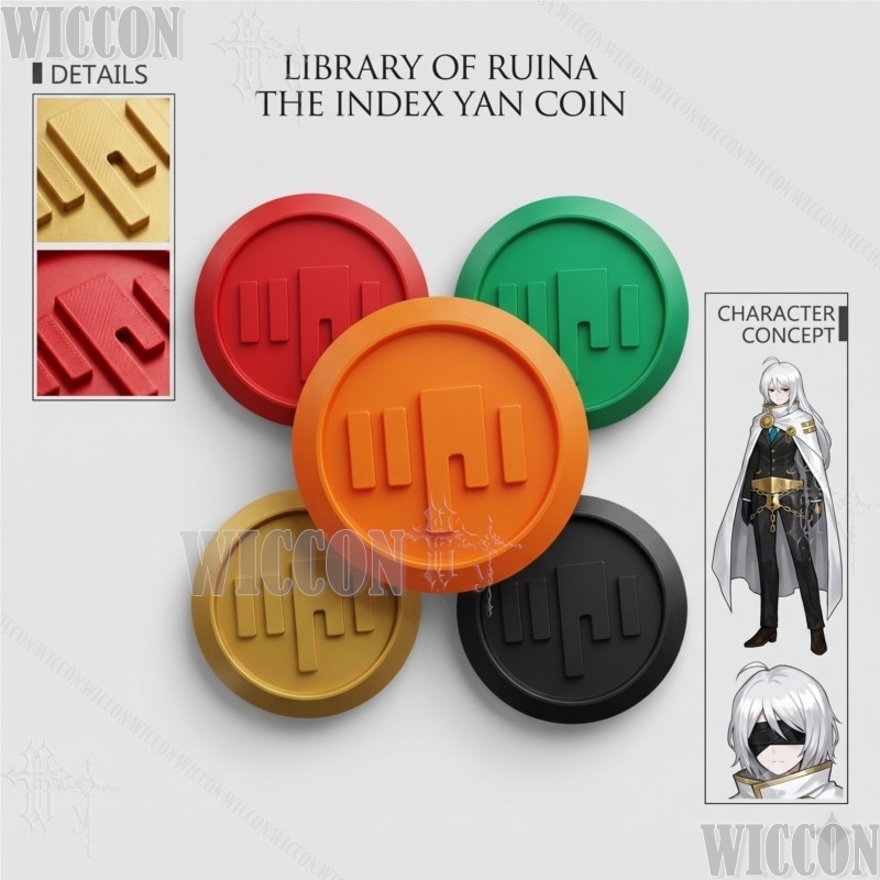 Library Of Ruina The Index Yan - Cosplay Prop 3D Print Settings avaliação e preço